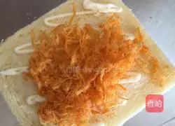 Illustration of making ham sandwich 7