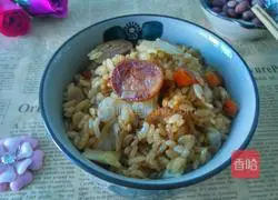 Soy Sauce Fried Rice Recipe Illustration 6