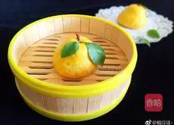 Illustration of how to make pineapple steamed buns in late autumn 16