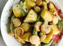 How to make dry stir-fried steamed buns Illustration 7