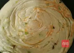 Illustration of how to make hand-shred scallion pancake 11