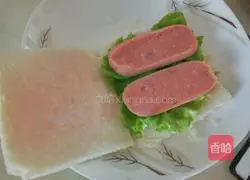 Illustration of how to make vegetable sandwiches 7