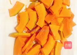 Illustration of how to make steamed pumpkin cake 2