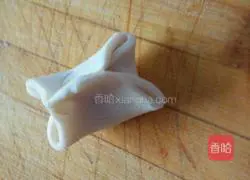 Illustration of how to make family version of wontons 4
