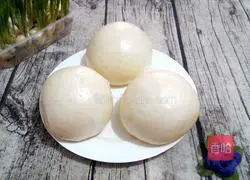 Illustration of how to make white flour steamed buns 12