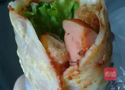 Illustration of how to make pancakes and fruits 10