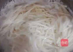 Illustration of how to make fried noodles 3