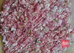 Illustration of how to make cabbage, green pepper and meat buns 6