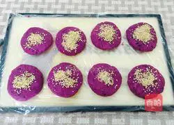 Illustration of how to make Zhixiang Purple Sweet Potato Pancake 10