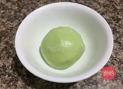 Illustration of how to make jade white jade glutinous rice balls 3