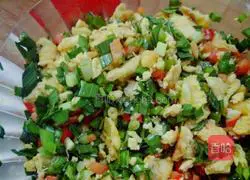 Illustration of how to make dumplings stuffed with chives and shrimps 5