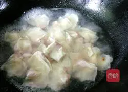 Illustration of cooking wontons 4