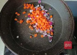 Illustration of how to make multigrain fried rice 4