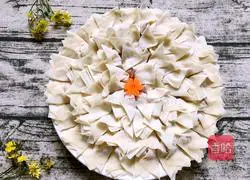 Illustration of how to wrap wontons 15