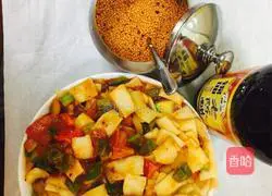 Illustration of how to make fried noodles 2