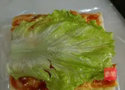 Illustration of how to make ham sandwich 8