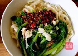 Illustration of two-in-one oil-splashed dry noodles 7