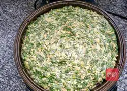 Leek Egg Pancake Recipe Illustration 6