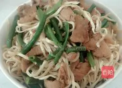 Illustration of steamed noodles 3