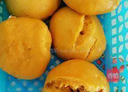 Illustration of how to make carrot steamed buns 8