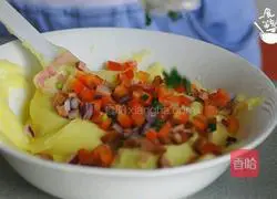 Illustration of how to make potato cakes 5