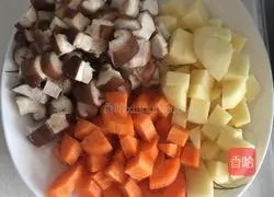 Illustration of how to make braised pork ribs with rice 2