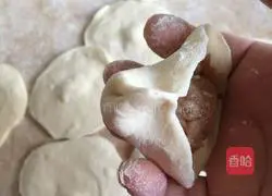 Illustration of how to make wheat buns (beef and radish stuffing) 9