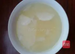 Sugar oil cake.Illustration of how to make it 6