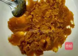 Illustration of how to make pumpkin noodles steamed buns 2