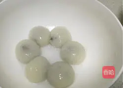 Illustration of how to make glutinous rice balls with fermented glutinous rice balls 8