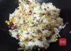 How to make sausage fried rice Illustration 6