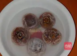 Illustration of how to make fried persimmon cake 2