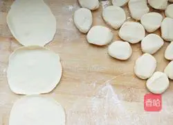 Illustration of how to make pork and radish dumplings 8