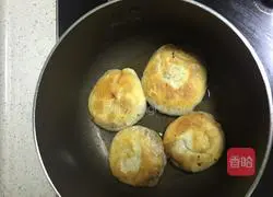 Illustration of how to make fried onion meatloaf 9