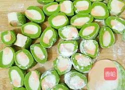 Illustration of how to make colorful dumplings 7