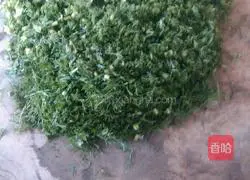 Illustration of how to make egg and fennel buns 2