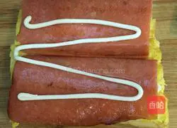 Illustration of how to make egg sandwich 9