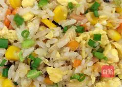 Yangzhou fried rice (family simple version) recipe 10