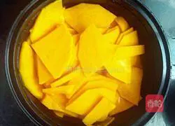 Illustration of how to make yeast pumpkin cake 2