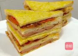 Simple Sandwich Recipe Illustration 15