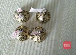 Illustration of how to make panda steamed buns 1