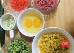 Yangzhou fried rice recipe illustration 2