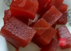 Illustration of how to make glutinous rice balls with hawthorn filling 4