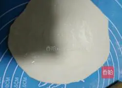Illustration of how to make hollow sesame cake 8