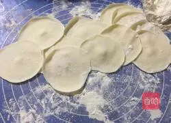 Illustration of how to make dumplings stuffed with pork and chives 12