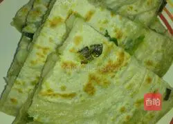 Illustration of how to make green onion cake 6