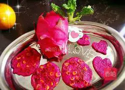 Fire Dragon Illustration of how to make fruit egg pancake 15