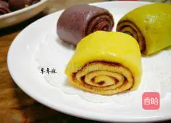 Illustration of how to make pumpkin steamed buns 18