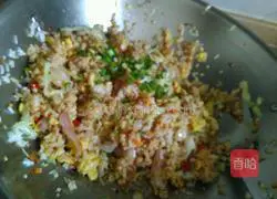 Colorful Egg Fried Rice Recipe Illustration 5