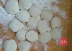 Dumplings stuffed with fennel.Recipe 2